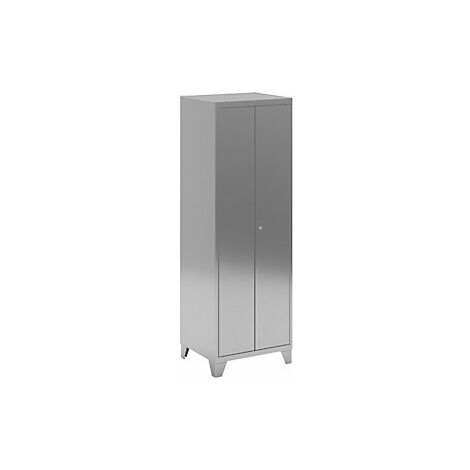 kaiserkraft  Armadio per pulizia in acciaio inox  4 ripiani 