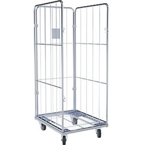 kaiserkraft  Carrello per biancheria  3 lati  alt x largh x