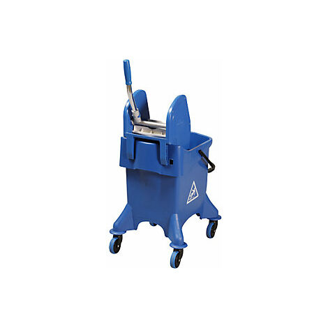 kaiserkraft  Carrello per lavaggio  1 secchio con rotelle da 30