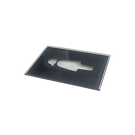 kaiserkraft  Cartello con pittogramma per porta WC  alt x largh