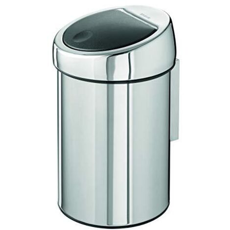 kaiserkraft  Contenitore per rifiuti da parete  acciaio inox 