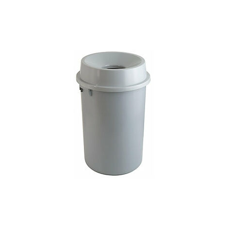 kaiserkraft  Contenitore per rifiuti in plastica  grigio 