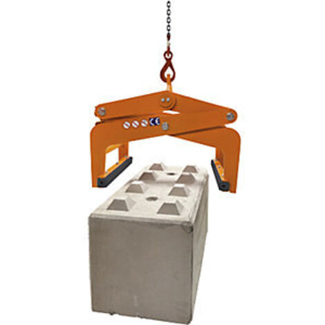 kaiserkraft  Pinza per blocchi  apertura 600 mm  portata 2500