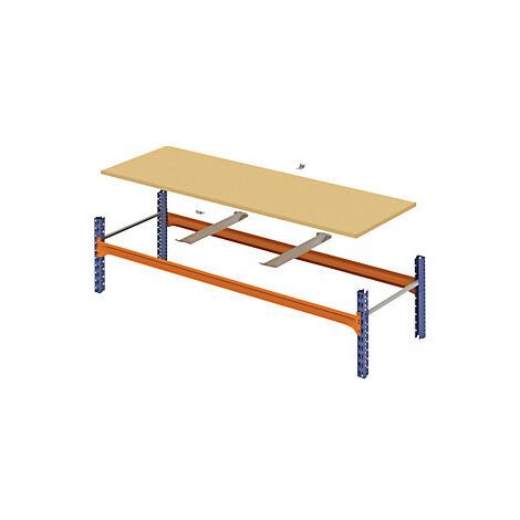 kaiserkraft Ripiano portata ripiani 510 kg profondità 1100