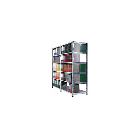 kaiserkraft  Scaffale a innesto per archivio  zincato  altezza