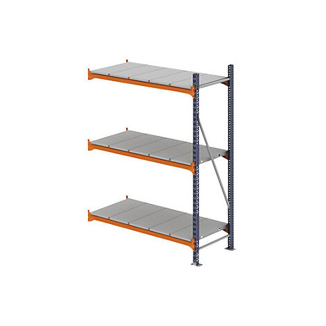kaiserkraft  Scaffale a ripiani lunghi  portata campata 1600 kg