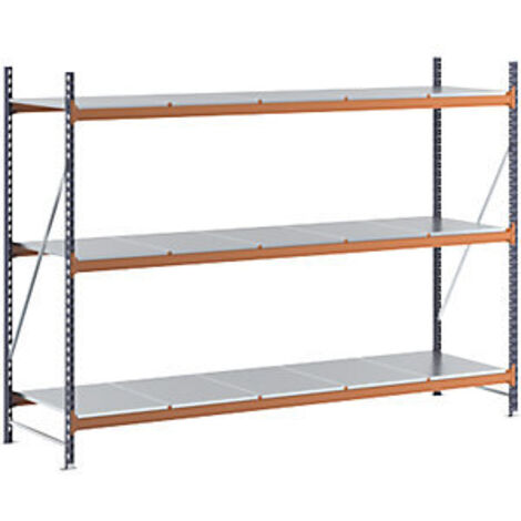 kaiserkraft  Scaffale a ripiani lunghi  portata campata 6000 kg