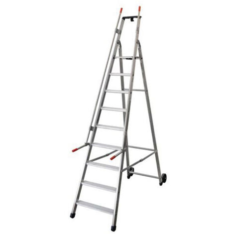 kaiserkraft  Scala mobile per magazzino e per scaffali  con 2