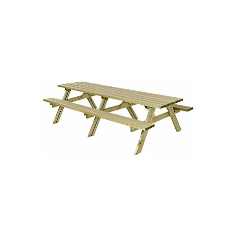 kaiserkraft  Set di tavolo e panche  legno di conifera