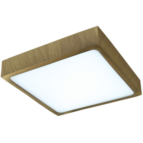 KAJU LEATHER SQUARE LED downlight da superficie (30W. 2600LM) CRISTALRECORD 02-606-30-006