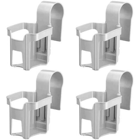 (Kaki)Porte-gobelet - Non spécifié - 4 pièces - Plastique - Kaki - Rangement piscine