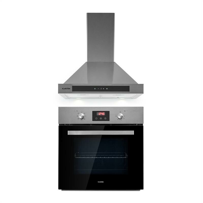 

Kalahari Zelda juego para empotrar de horno y campana extractora 68 l acero inoxidable