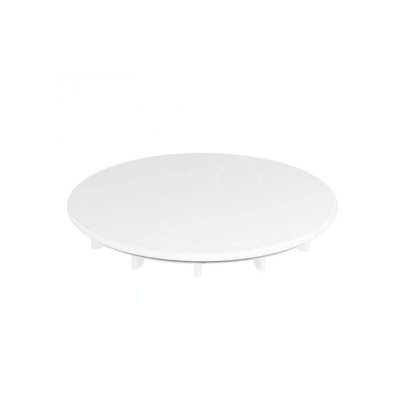 Accessoires - Cache bonde carré ka 120 pour bacs SuperPlan Plus, émail, blanc 687772580001 - Kaldewei