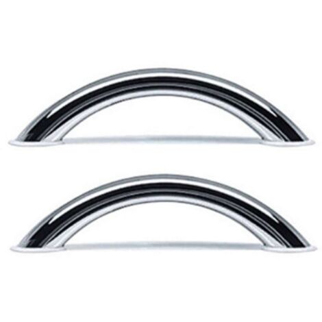 Kaldewei Accessori - Maniglie da bagno, tipo B, 2 pezzi, cromo 587770000999