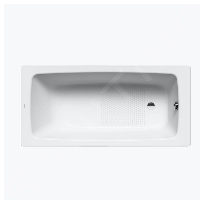 Kaldewei - Advantage - Baignoire rectangulaire Cayono 751, 1800x800 mm, Pearl-Effect, blanc 275100013001