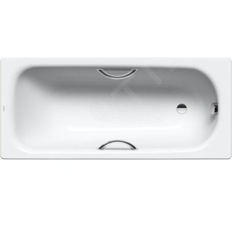Kaldewei Advantage - Baignoire Saniform Star 338, 1750x750 mm, avec trous pour poignées, antidérapante sur toute la surface,