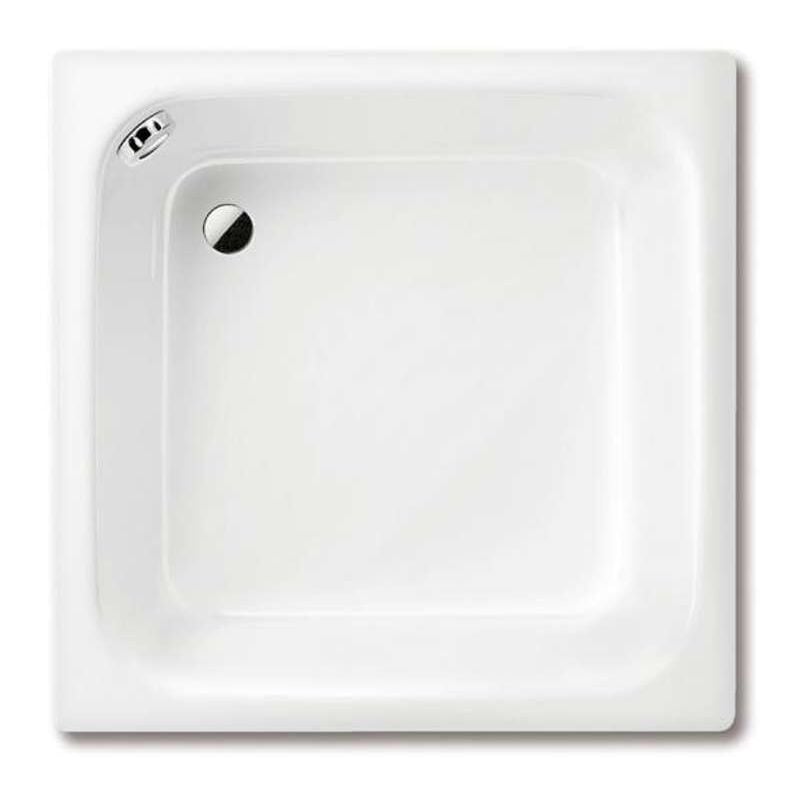 Advantage - Receveur de douche carré Sanidusch 495, 80x80x25 cm, blanc - Receveur de douche, sans support en polystyrène 332000010001 - Kaldewei