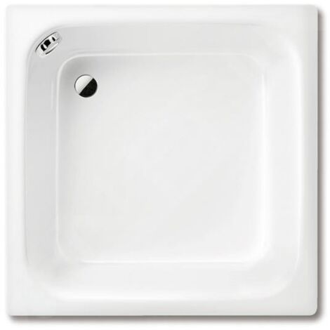 Kaldewei Advantage - Receveur de douche rectangulaire Sanidusch 558, 750 x 800 x 250 mm, blanc - Receveur de douche,