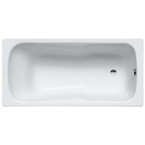 Kaldewei Ambiente - Vasca da bagno rettangolare Dyna Set 626, 160x70 cm, bianco 226800010001