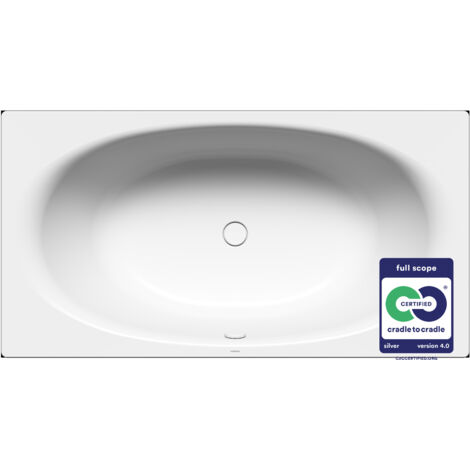 Kaldewei Avantgarde - Baignoire Ellipso Duo 230, 1900x1000 mm, blanc 286000010001