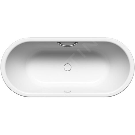Kaldewei Avantgarde - Centro Duo Oval 128, 1800x800 mm, avec trous pour les poignées, blanc 282810110001