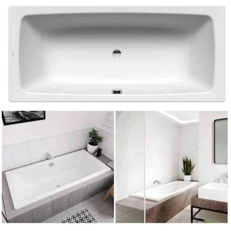 Kaldewei CAYONO DUO vasca rettangolare da incasso L.170 P.75 cm, in acciaio smaltato, colore bianco alpino 272400010001