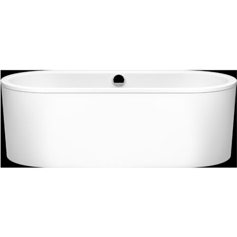 Kaldewei CLASSIC DUO Oval, freistehende Badewanne, 180x80x42 cm,