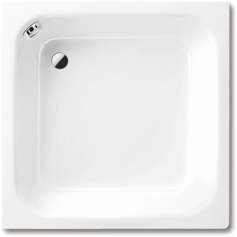 Kaldewei Duschwanne Sanidusch Rechteckig 32/250x800x800mm d. 52mm Alpinweiß/Weiß, mit Perl-Effekt o. AS