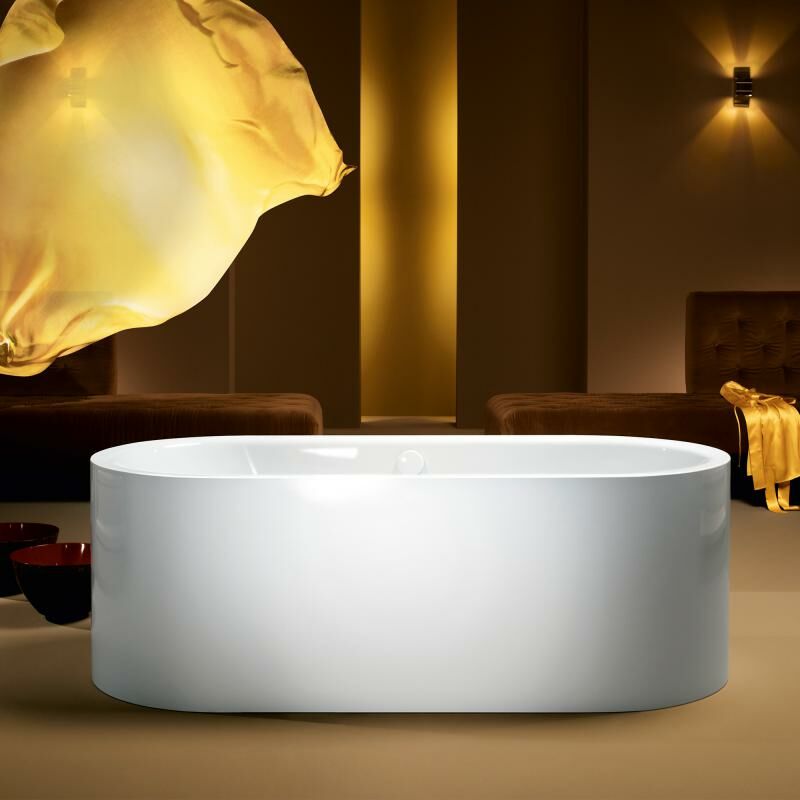 

Meisterstück Centro Duo Oval, bañera independiente 1128, 180x80x47 cm, blanco alpino, cumplimiento: Kit de desagüe y rebose 4040 - 200240403001