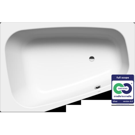 Kaldewei PLAZA DUO Duo droit 190 180x120cm, 237000010001,