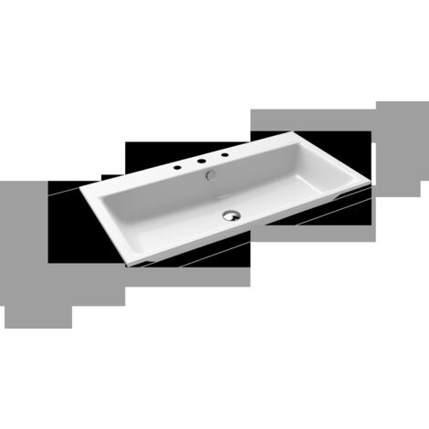Kaldewei PURO lavabo à encastrer 3152 900x460x14 mm,