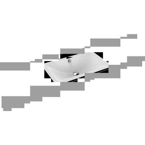 Kaldewei SILENIO Unterbauwaschtisch 3047 634x391 mm, alpinweiß,