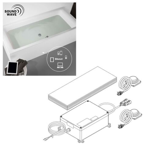 Kaldewei Sistema audio Sound Wave 584576100000