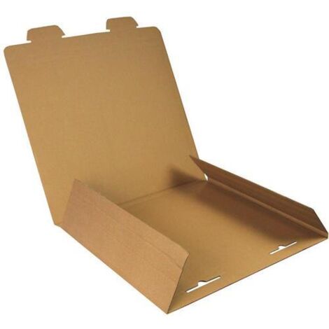 Kalenderverpackung 1-wellig Maße 500x420x12mm B3 Qualität 1.20 B braun TRANSPAK