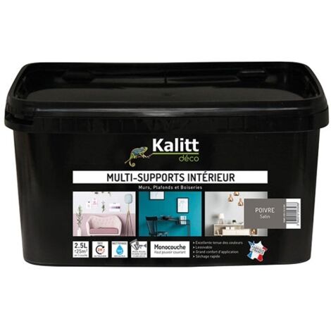 KALITT DECO - Kalitt Multi supports satin poivre 2.5l