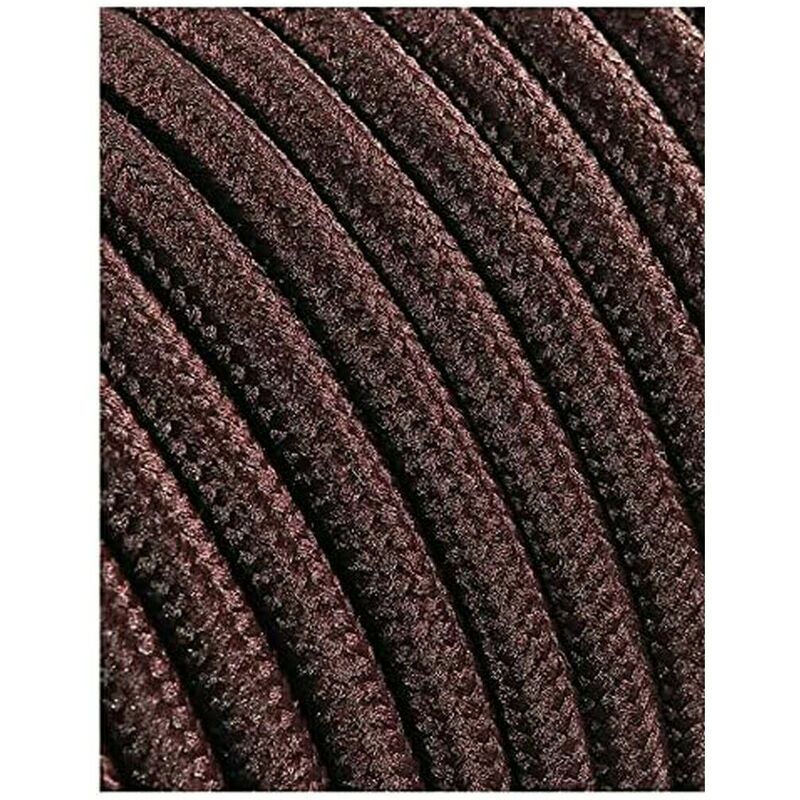 

Cable cordon tubulaire 2x0.75mm c20 marron 5mts - EDM