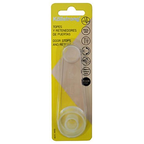 KALLSTRONG tope retenededor transparente giratorio blister 1
