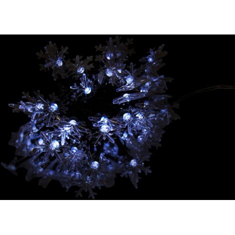 Kalte weiße LED-Lichterkette WERKA PRO  6,5M (30LED)