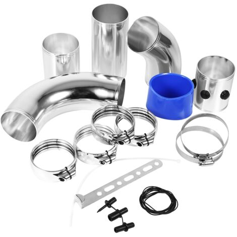 Kaltluftansaugschlauch, universelles Ansaugschlauch-Set für 76-mm-Kaltluftansaug-Turbofilter.