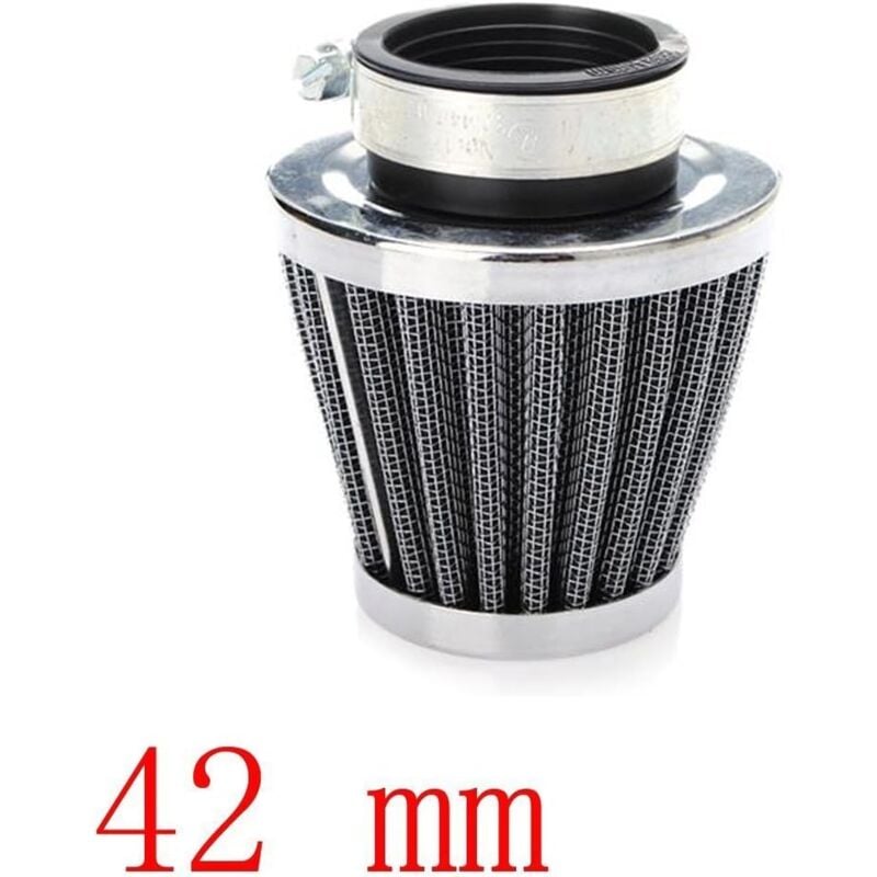 Image of Kaltluftfilter Kurbelgehäuseentlüftung Turbolüfter 42 mm Mini Blau für Auto Motorrad