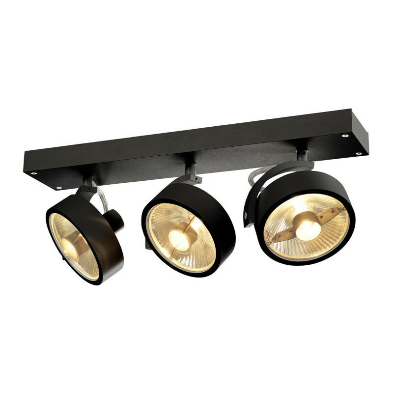 SLV - KALU 3, applique plafonnier, noir, QPAR111 max. 75W