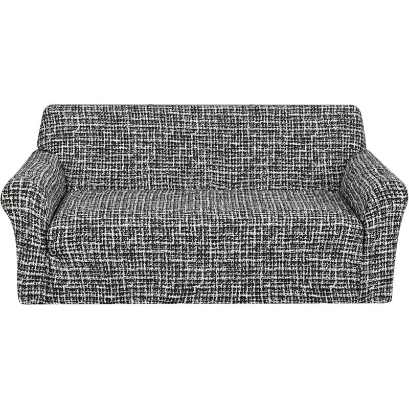 Csparkv - Kaluo Housse de Canapé 3 Places avec Accoudoirs Housse Canape Extensible Housse pour Canapé Elastique Couvre Canapé Universelle Housse