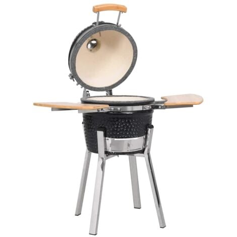 Kamado Barbecue Grill Smoker Ceramic 81 cm vidaXL