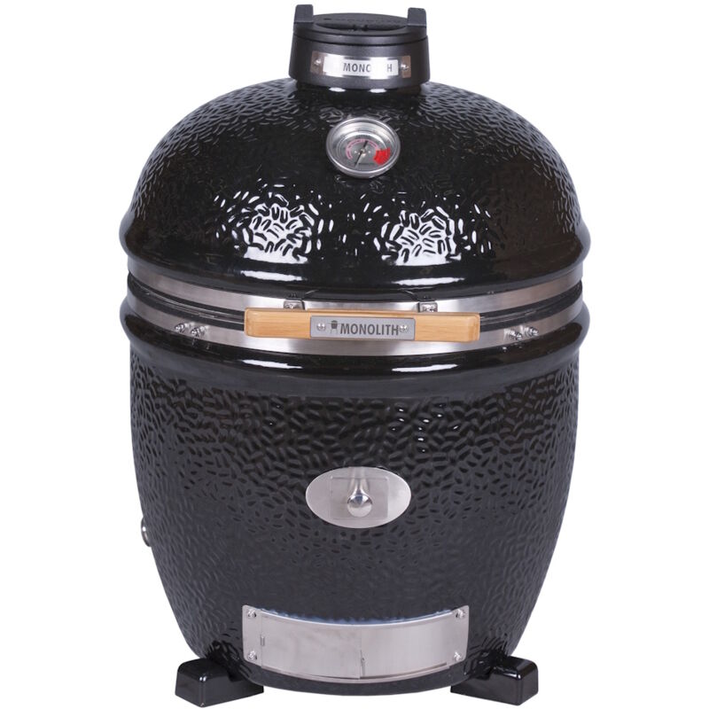 Monolith - Kamado classic Noir ProSerie 2.0 sans Chariot