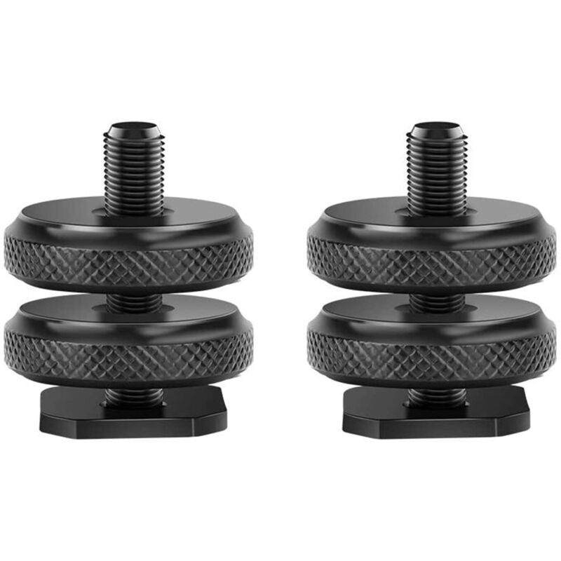 Image of Kamera-Blitzschuhadapter, Blitzschuhadapter für Kamera-Blitzschuh, Adapterschraube, 1/4"-Gewinde