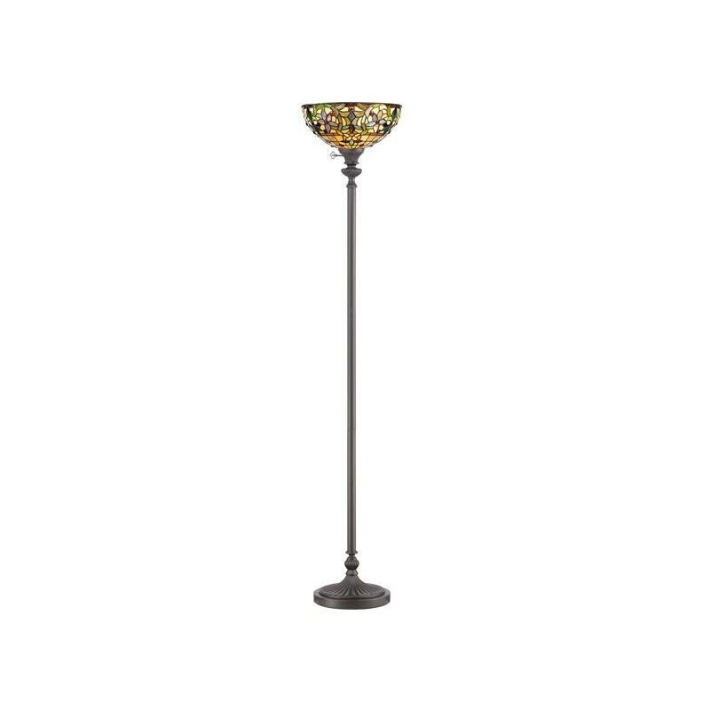 Elstead Lighting - Elstead Kami - 1 Light Floor Lamp Bronze, E27