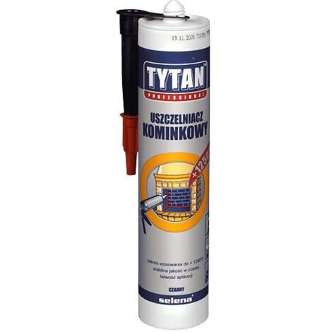 Kamindichtmittel 280 ml 1500 °C Schwarz – Sil Dek Kom