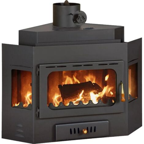 Kamineinsatz PRITY A – 14,2 kW  A+  Große Brennkammer