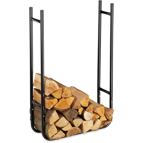 B-Ware Brennholzunterstand Holzunterstand 329 cm Länge Brennholz Regal Holzlager 
