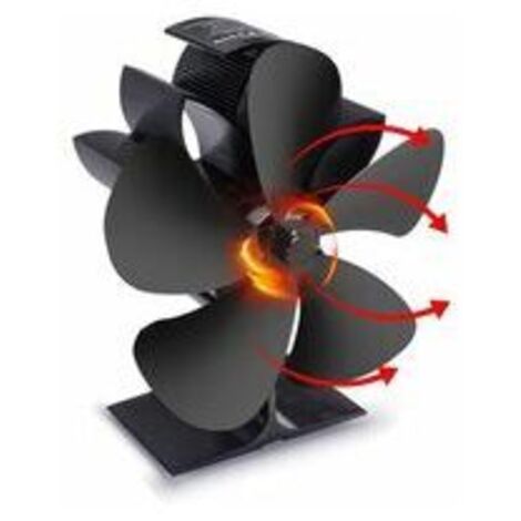 Kaminventilator (YL611 schwarz)